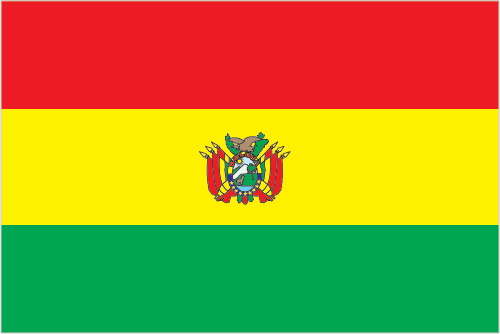 Vlag van Bolivie