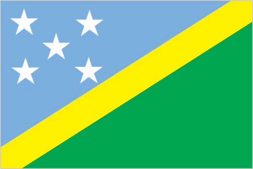 Vlag van Solomon Islands