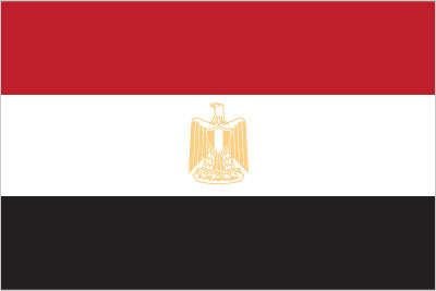 Vlag van Egypt
