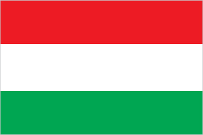 Vlag van Hongrie
