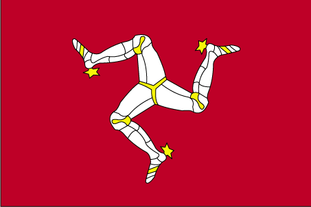 Vlag van L'île de Man
