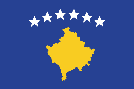 Vlag van Le Kosovo