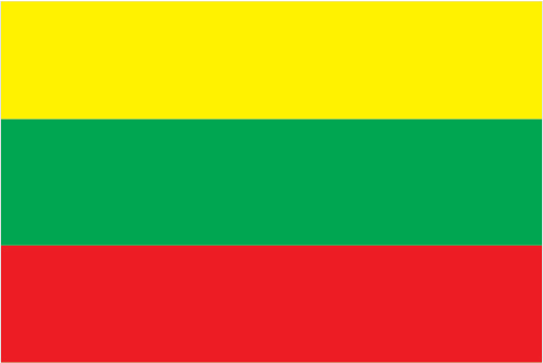 Vlag van Lithuania