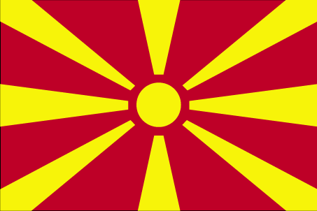 Vlag van Mazedonien