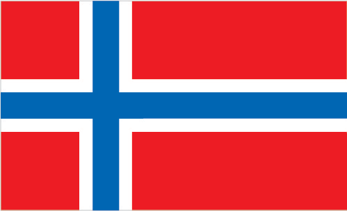 Vlag van Norvège