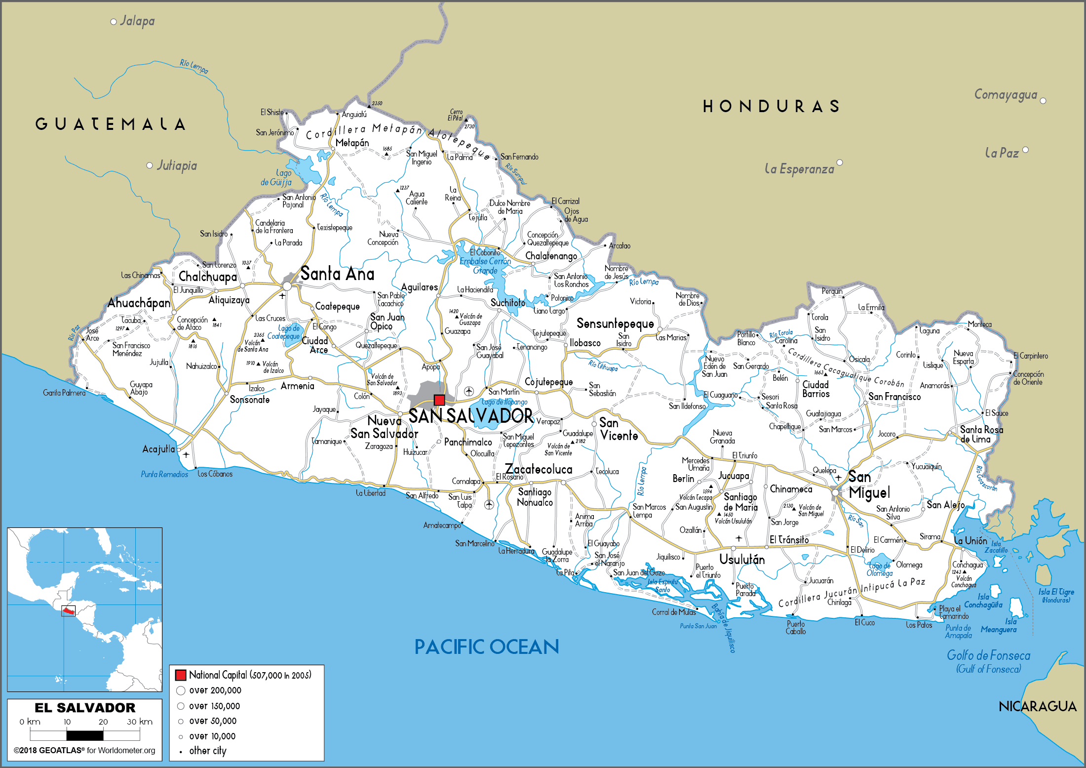 El Salvador Road Map 