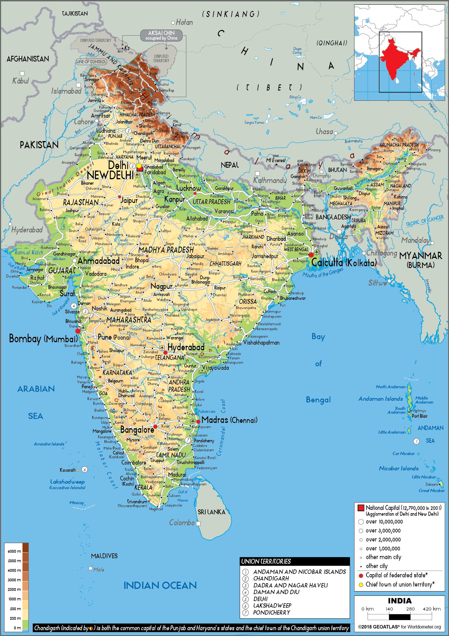 physical map of india        <h3 class=