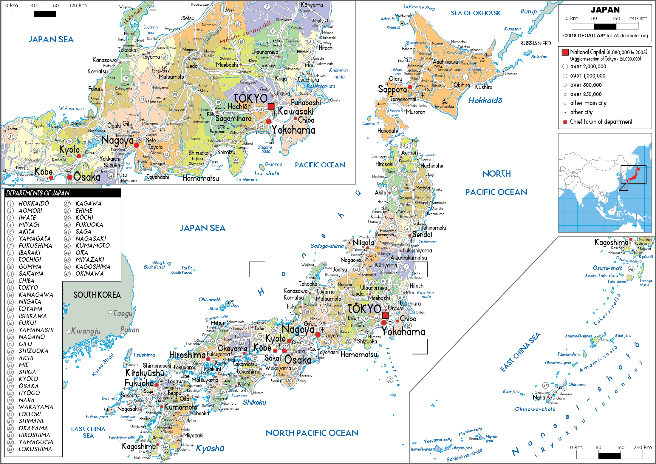 World Map - Worldometer