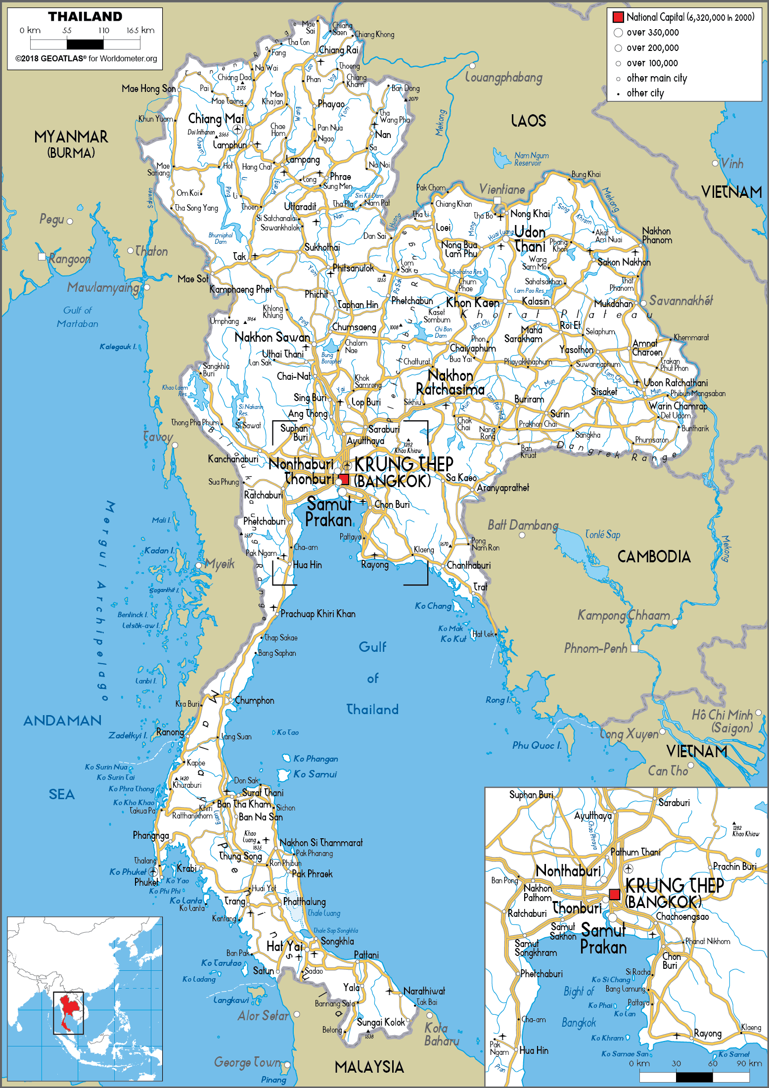 Présentation de la Thaïlande - Thailand Roads